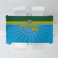 Custom Rwanda Basketball Tablecloth Go Champions - Wonder Print Shop