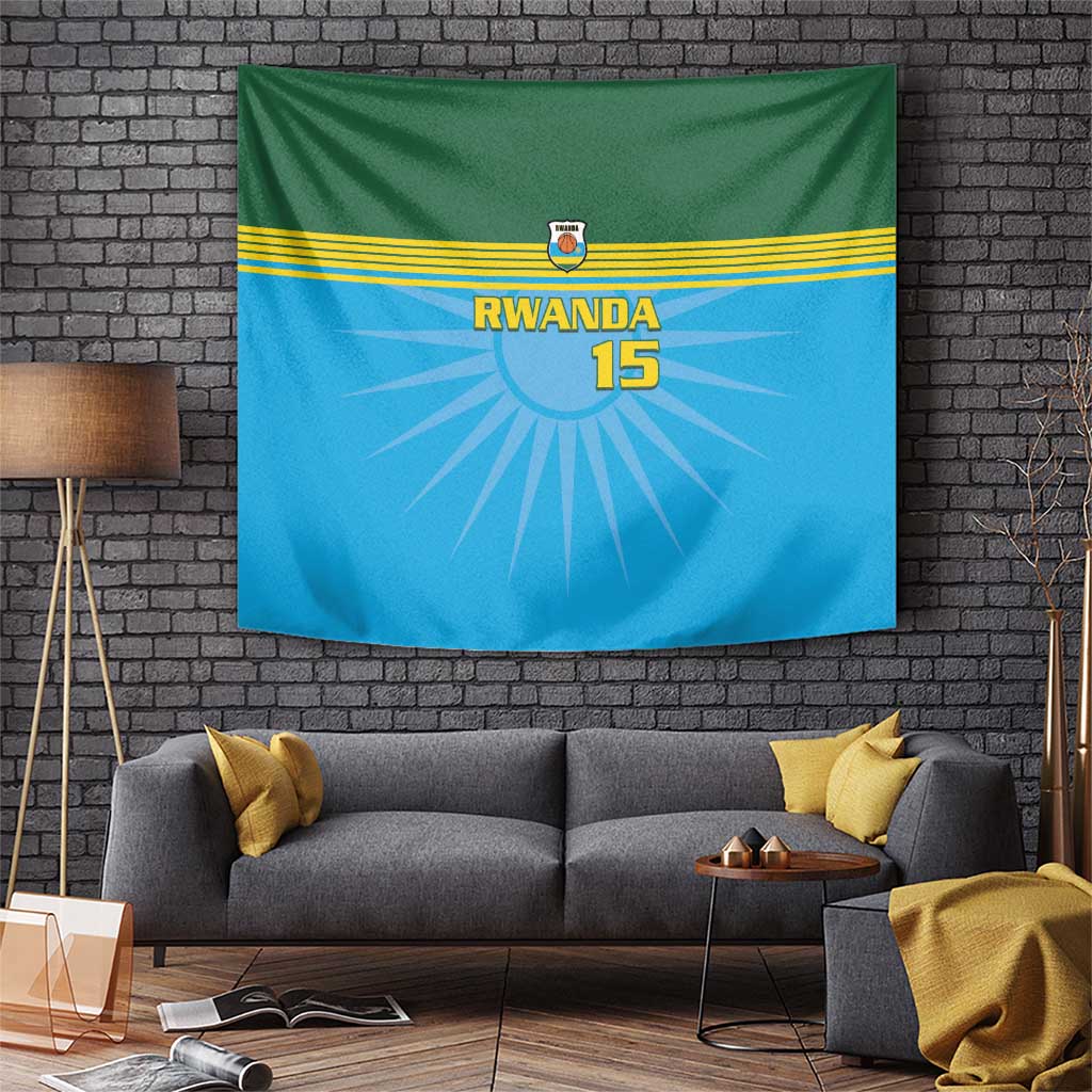 Custom Rwanda Basketball Tapestry Go Champions - Wonder Print Shop