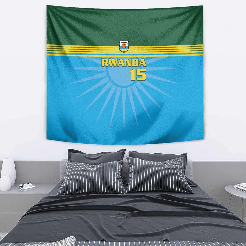 Custom Rwanda Basketball Tapestry Go Champions - Wonder Print Shop