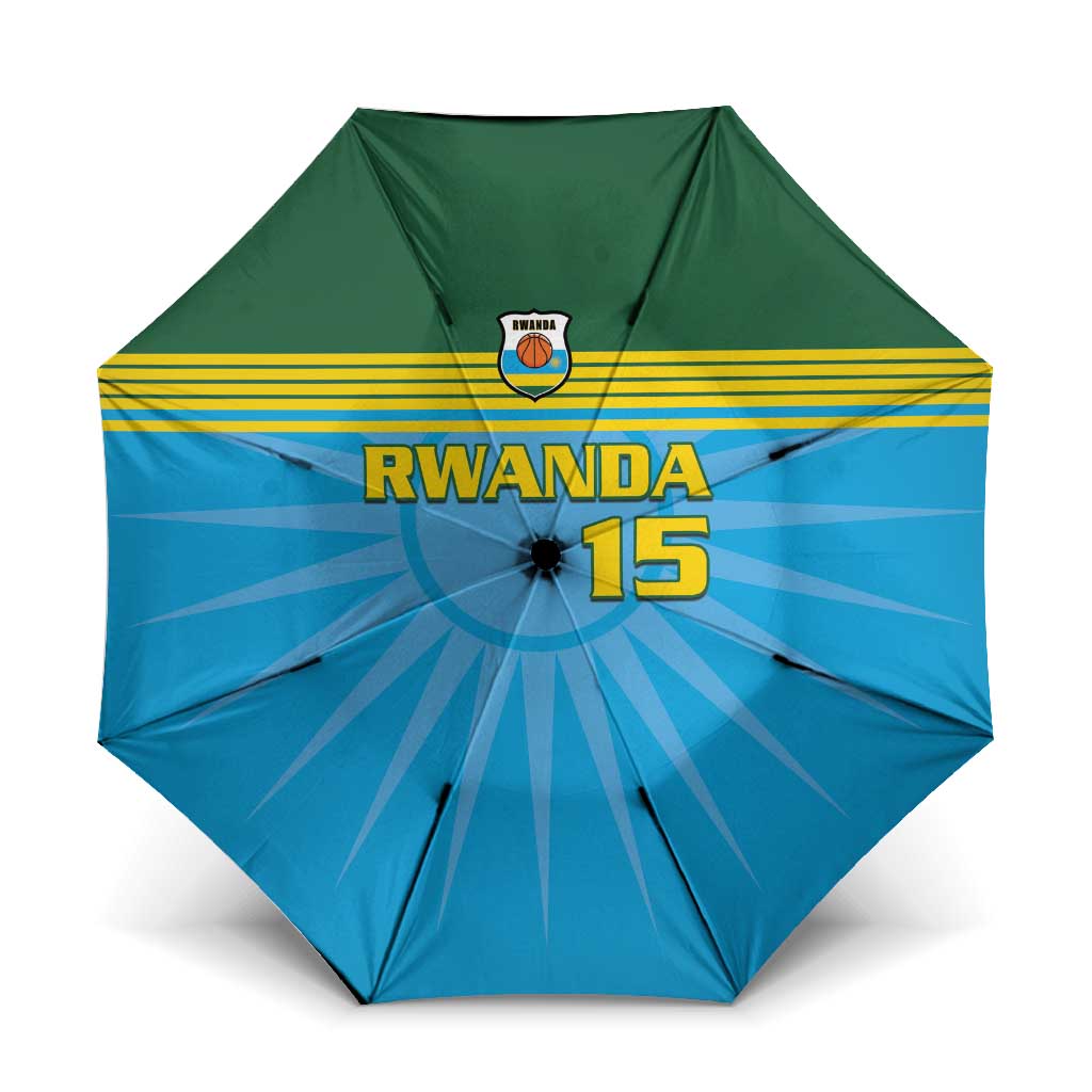 Custom Rwanda Basketball Umbrella Go Champions - Wonder Print Shop