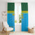 Custom Rwanda Basketball Window Curtain Go Champions - Wonder Print Shop
