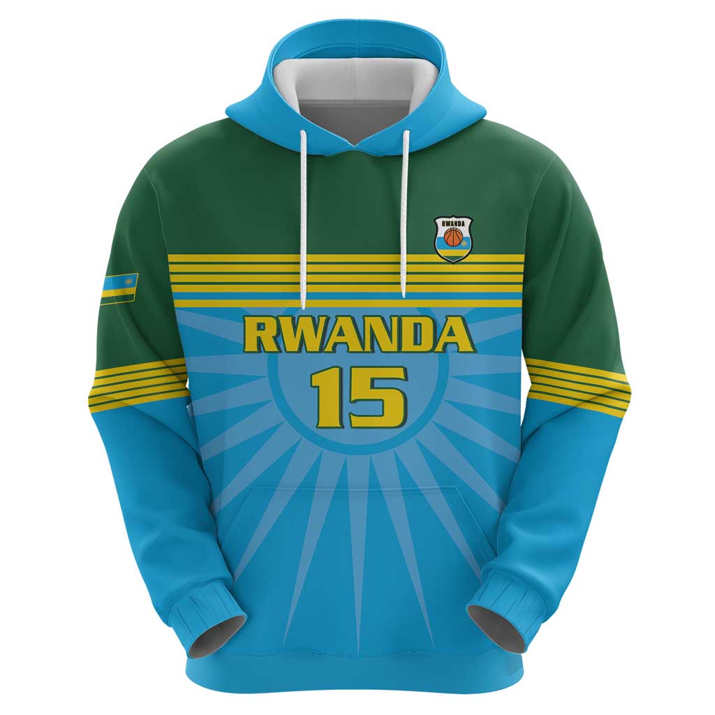 Custom Rwanda Basketball Zip Hoodie Go Champions - Wonder Print Shop