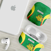 Custom Senegal Basketball AirPods Case Go Champions Lions - Wonder Print Shop