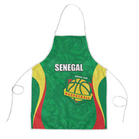 Custom Senegal Basketball Apron Go Champions Lions - Wonder Print Shop