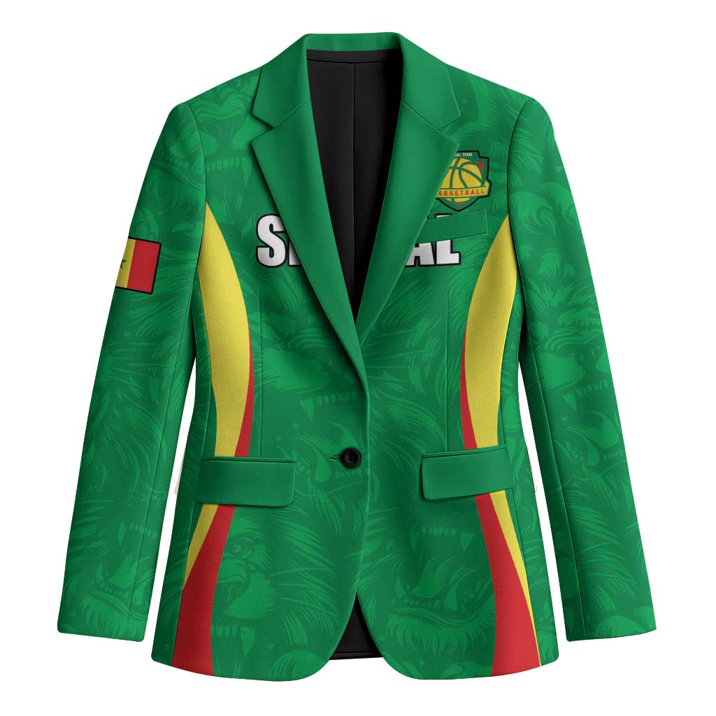 Custom Senegal Basketball Blazer Go Champions Lions - Wonder Print Shop