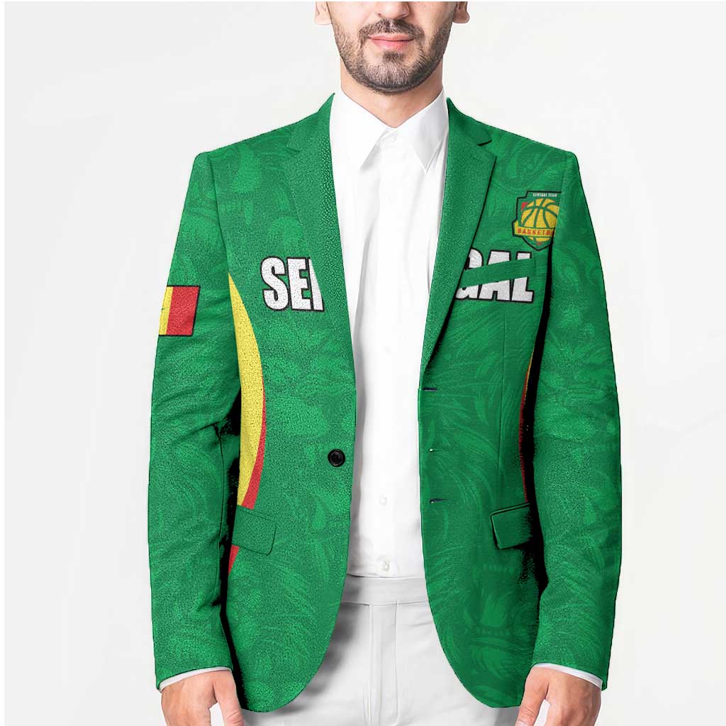 Custom Senegal Basketball Blazer Go Champions Lions - Wonder Print Shop