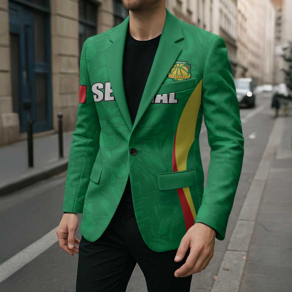 Custom Senegal Basketball Blazer Go Champions Lions - Wonder Print Shop
