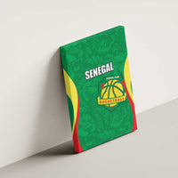 Custom Senegal Basketball Canvas Wall Art Go Champions Lions - Wonder Print Shop