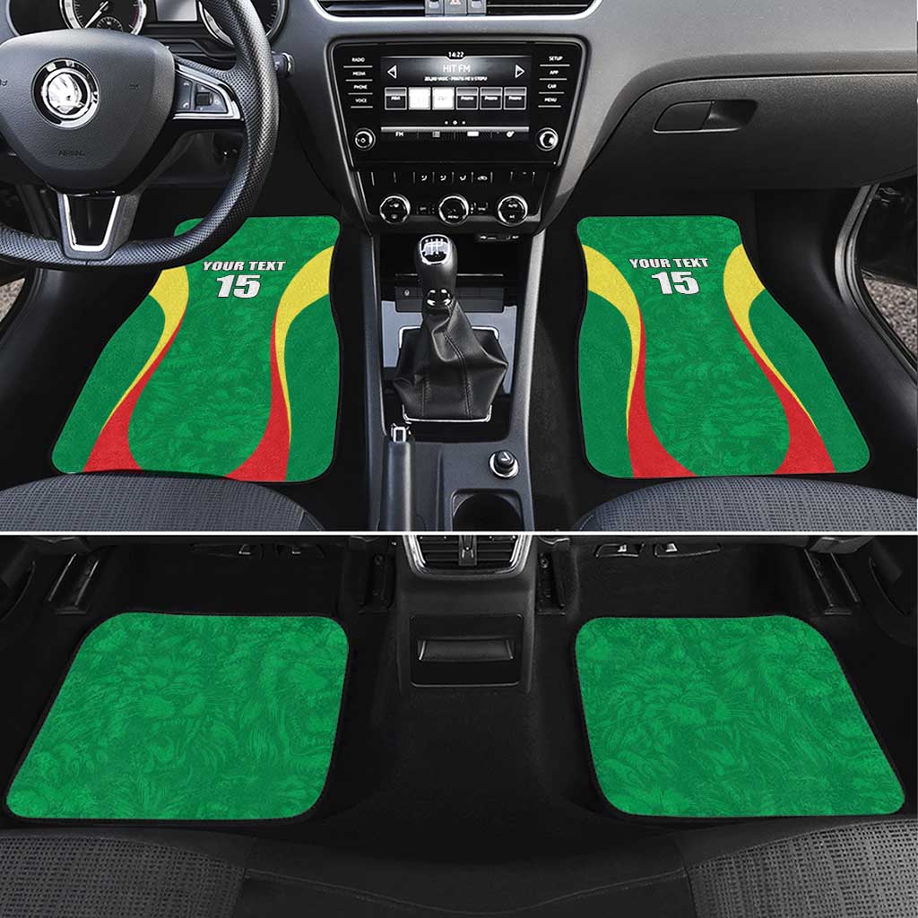 Custom Senegal Basketball Car Mats Go Champions Lions - Wonder Print Shop