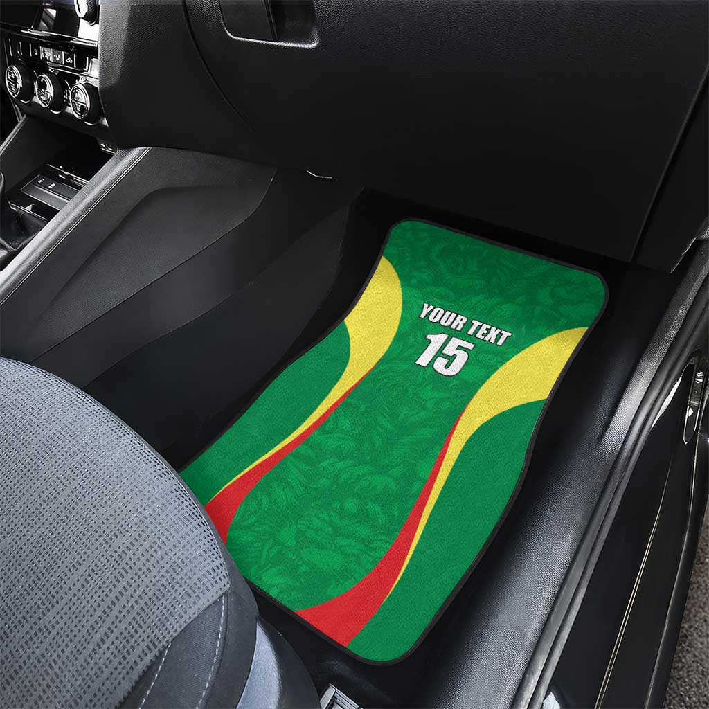 Custom Senegal Basketball Car Mats Go Champions Lions - Wonder Print Shop