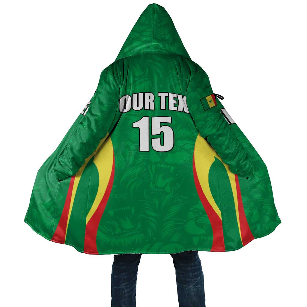 Custom Senegal Basketball Cloak Go Champions Lions - Wonder Print Shop