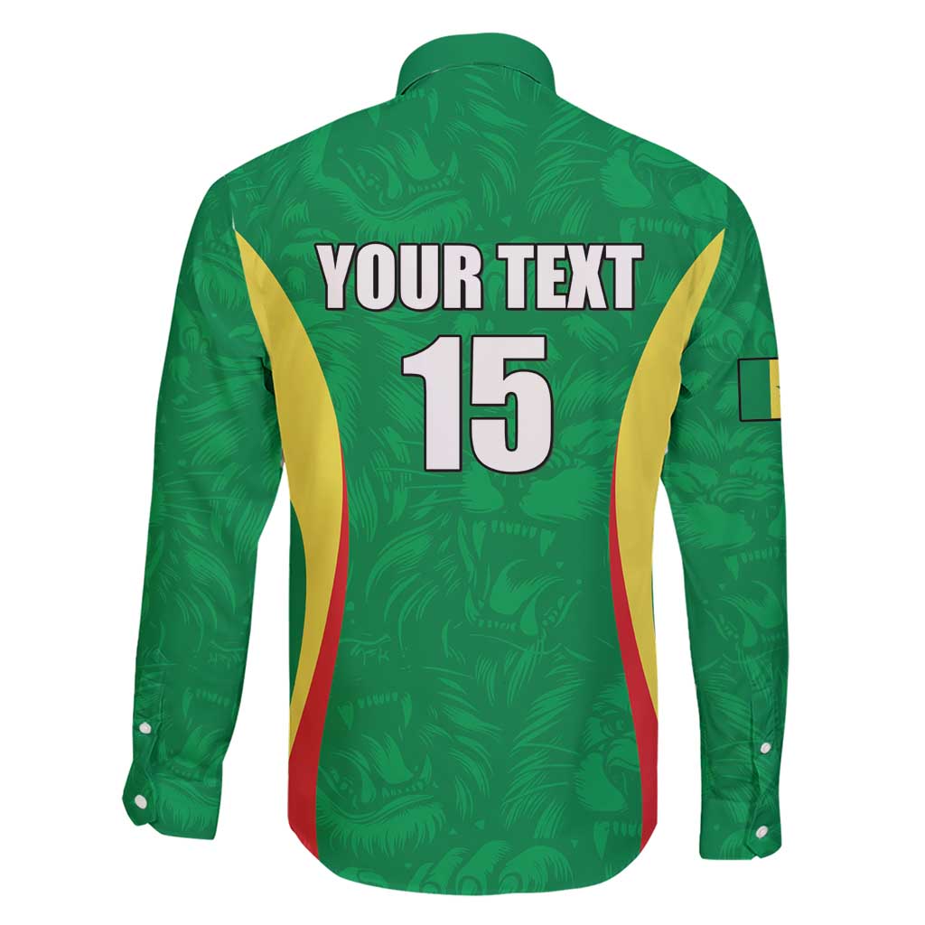 Custom Senegal Basketball Family Matching Short Sleeve Bodycon Dress and Hawaiian Shirt Go Champions Lions - Wonder Print Shop