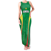 Custom Senegal Basketball Family Matching Tank Maxi Dress and Hawaiian Shirt Go Champions Lions - Wonder Print Shop
