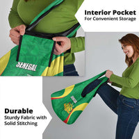 Custom Senegal Basketball Grocery Bag Go Champions Lions - Wonder Print Shop