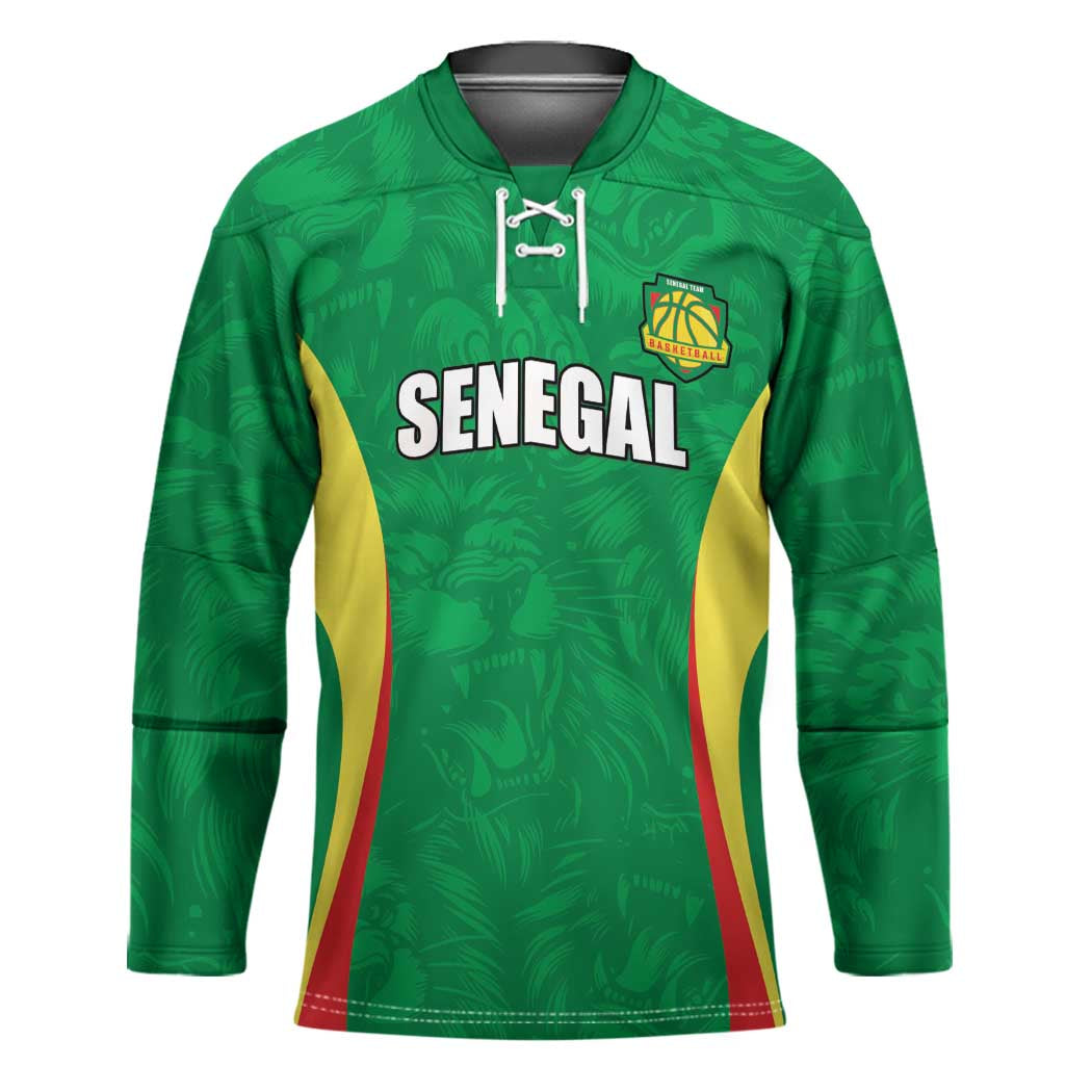 Custom Senegal Basketball Hockey Jersey Go Champions Lions - Wonder Print Shop