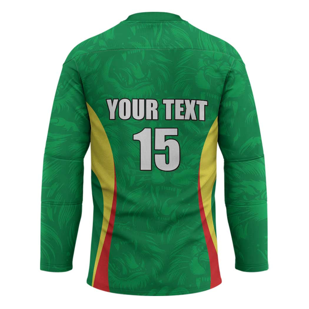 Custom Senegal Basketball Hockey Jersey Go Champions Lions - Wonder Print Shop
