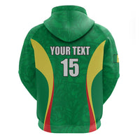 Custom Senegal Basketball Hoodie Go Champions Lions - Wonder Print Shop
