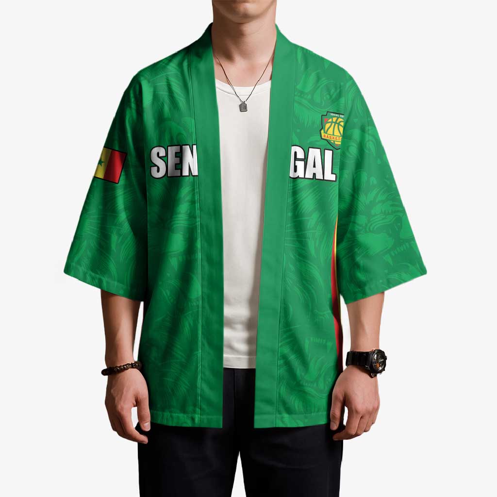 Custom Senegal Basketball Kimono Go Champions Lions - Wonder Print Shop