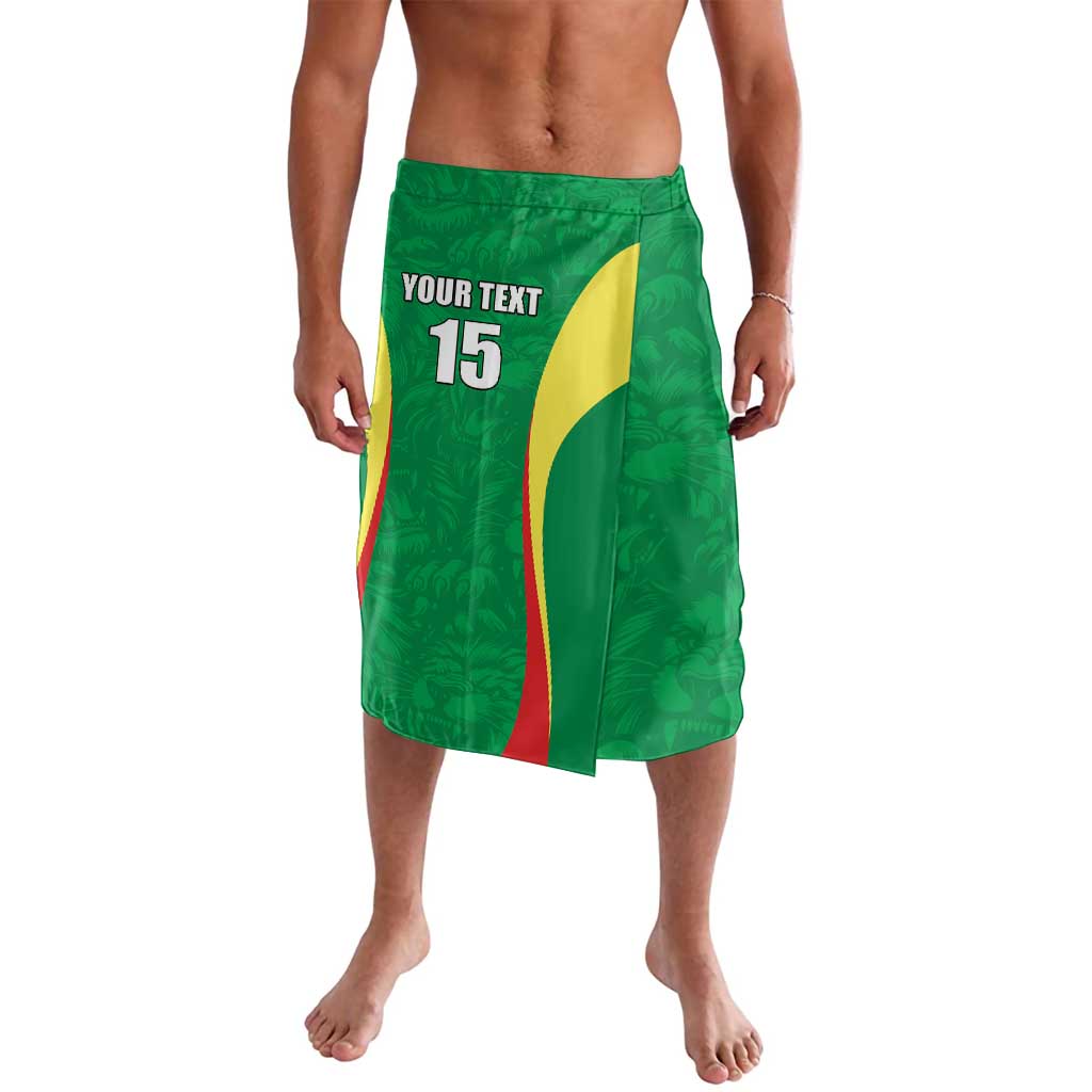 Custom Senegal Basketball Lavalava Go Champions Lions - Wonder Print Shop