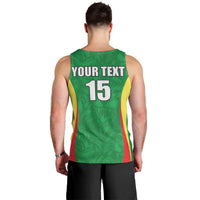 Custom Senegal Basketball Men Tank Top Go Champions Lions - Wonder Print Shop