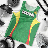 Custom Senegal Basketball Men Tank Top Go Champions Lions - Wonder Print Shop