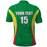 Custom Senegal Basketball Polo Shirt Go Champions Lions - Wonder Print Shop