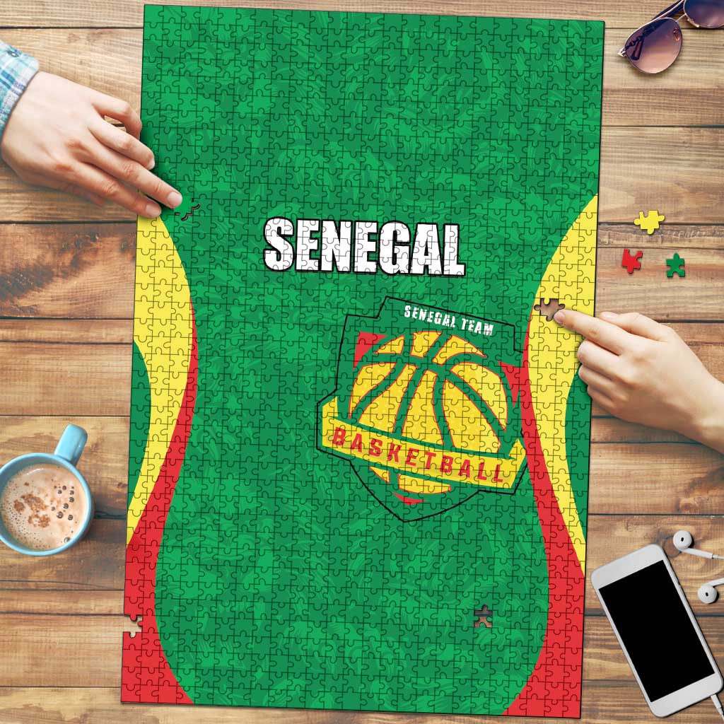 Custom Senegal Basketball Puzzle Go Champions Lions - Wonder Print Shop