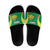 Custom Senegal Basketball Slide Sandals Go Champions Lions - Wonder Print Shop