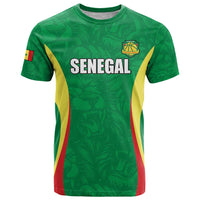 Custom Senegal Basketball T Shirt Go Champions Lions - Wonder Print Shop