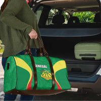Custom Senegal Basketball Travel Bag Go Champions Lions - Wonder Print Shop