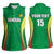 Custom Senegal Basketball Women Sleeveless Polo Shirt Go Champions Lions - Wonder Print Shop
