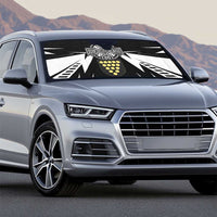 Cornwall Celtic Cross Auto Sun Shade Coat Of Arms With Celtic Pattern - Wonder Print Shop