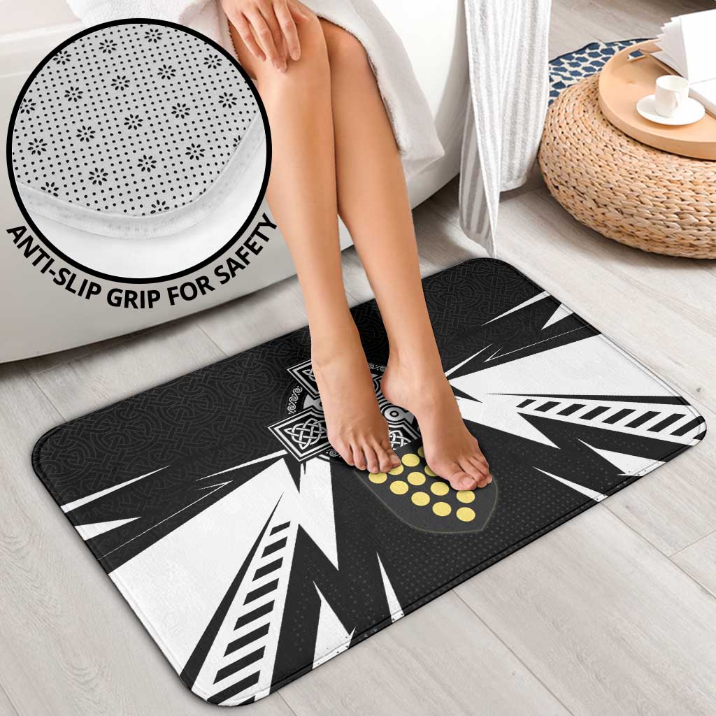 Cornwall Celtic Cross Bathroom Set Coat Of Arms With Celtic Pattern - Wonder Print Shop