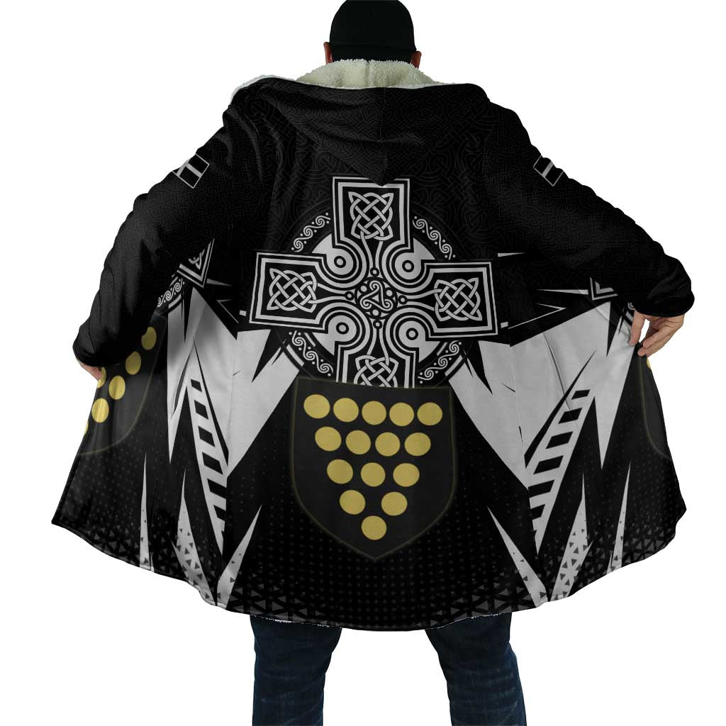 Cornwall Celtic Cross Cloak Coat Of Arms With Celtic Pattern - Wonder Print Shop