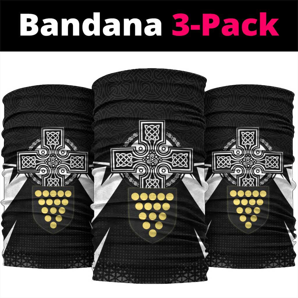 Cornwall Celtic Cross Neck Gaiter Coat Of Arms With Celtic Pattern - Wonder Print Shop