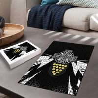 Cornwall Celtic Cross Puzzle Coat Of Arms With Celtic Pattern - Wonder Print Shop