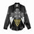 Cornwall Celtic Cross Women Casual Shirt Coat Of Arms With Celtic Pattern - Wonder Print Shop