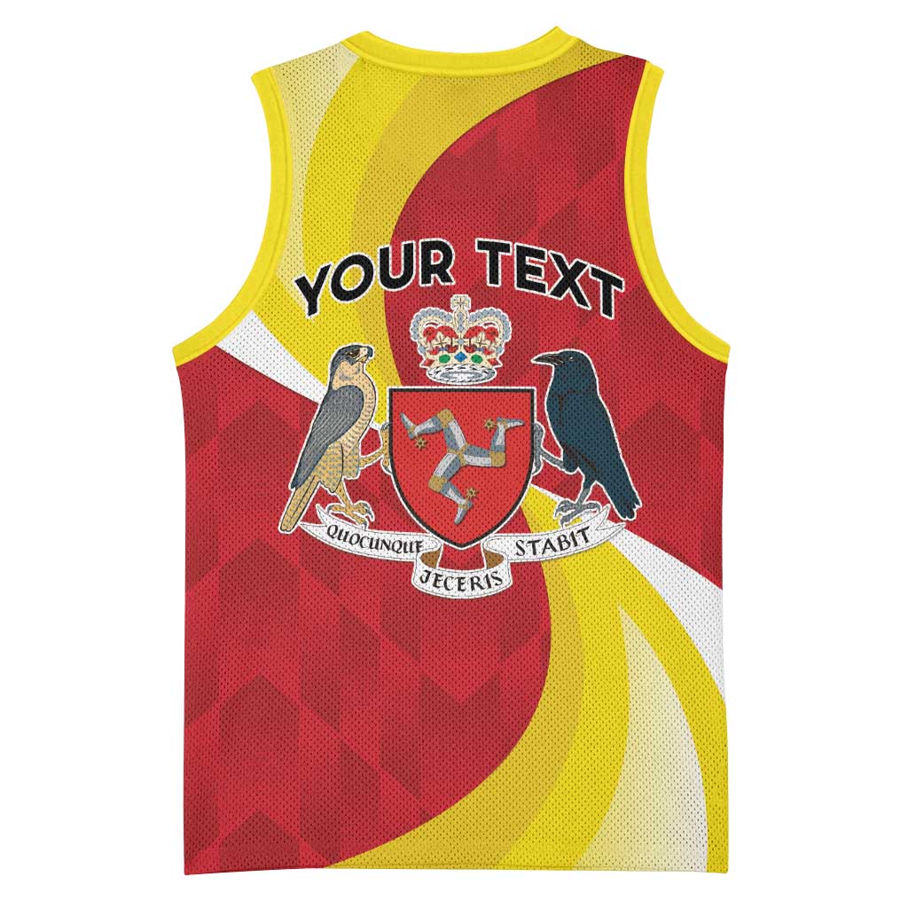 Personalized Isle of Man Basketball Jersey Triskele Ny Tree Cassyn - Wonder Print Shop