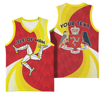 Personalized Isle of Man Basketball Jersey Triskele Ny Tree Cassyn - Wonder Print Shop