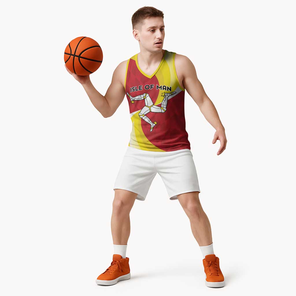 Personalized Isle of Man Basketball Jersey Triskele Ny Tree Cassyn - Wonder Print Shop