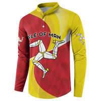 Personalized Isle of Man Button Sweatshirt Triskele Ny Tree Cassyn - Wonder Print Shop