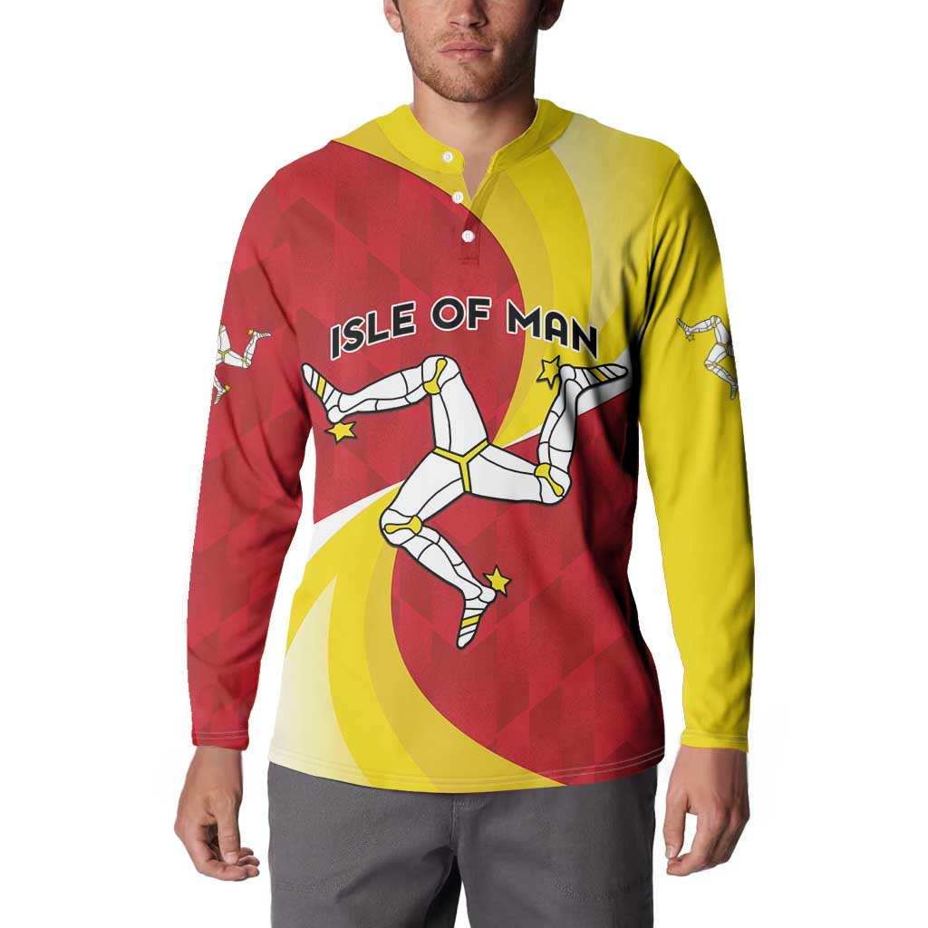 Personalized Isle of Man Button Sweatshirt Triskele Ny Tree Cassyn - Wonder Print Shop