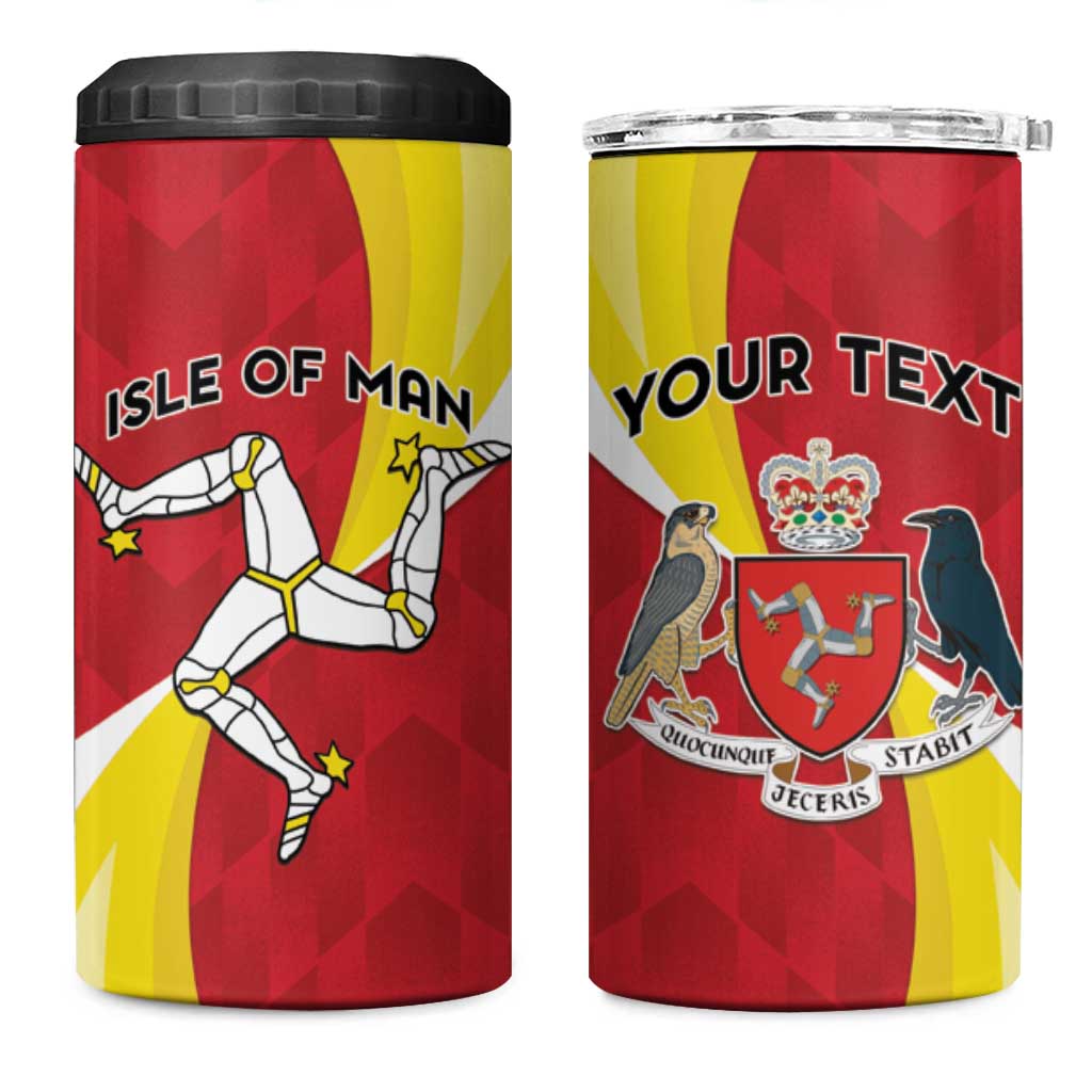 Personalized Isle of Man 4 in 1 Can Cooler Tumbler Triskele Ny Tree Cassyn - Wonder Print Shop