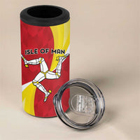 Personalized Isle of Man 4 in 1 Can Cooler Tumbler Triskele Ny Tree Cassyn - Wonder Print Shop