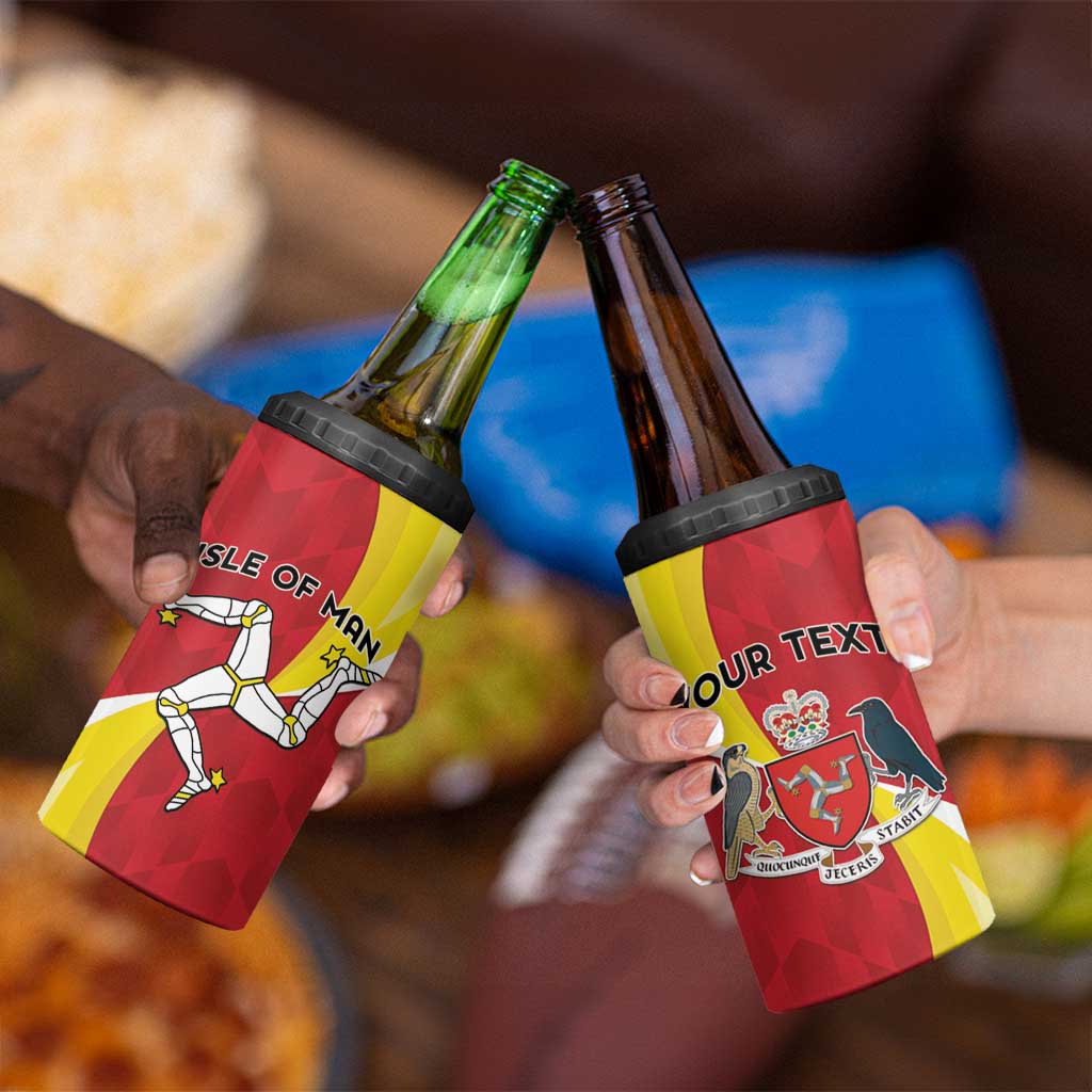 Personalized Isle of Man 4 in 1 Can Cooler Tumbler Triskele Ny Tree Cassyn - Wonder Print Shop