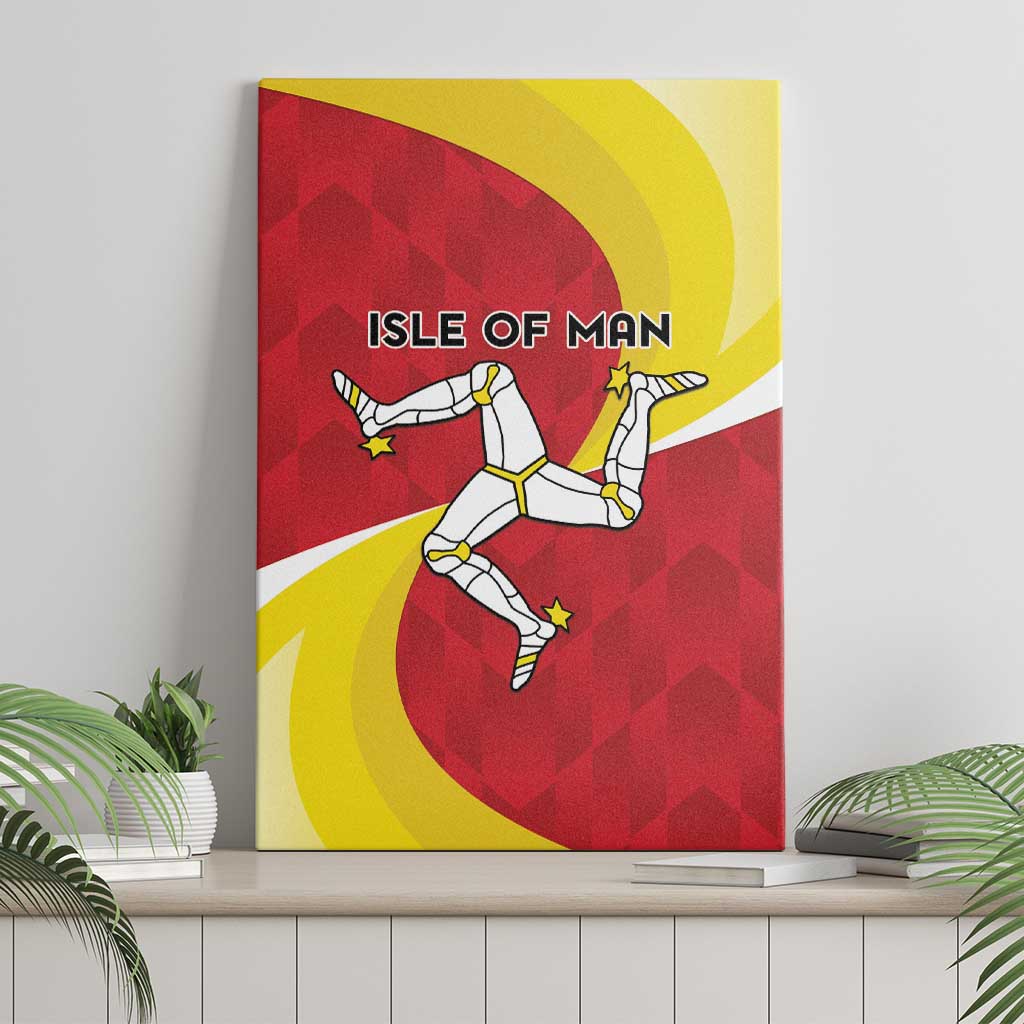 Isle of Man Canvas Wall Art Triskele Ny Tree Cassyn - Wonder Print Shop