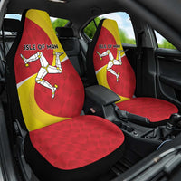 Isle of Man Car Seat Cover Triskele Ny Tree Cassyn - Wonder Print Shop