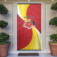 Isle of Man Door Cover Triskele Ny Tree Cassyn - Wonder Print Shop