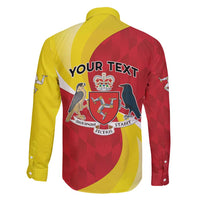 Personalized Isle of Man Family Matching Long Sleeve Bodycon Dress and Hawaiian Shirt Triskele Ny Tree Cassyn - Wonder Print Shop