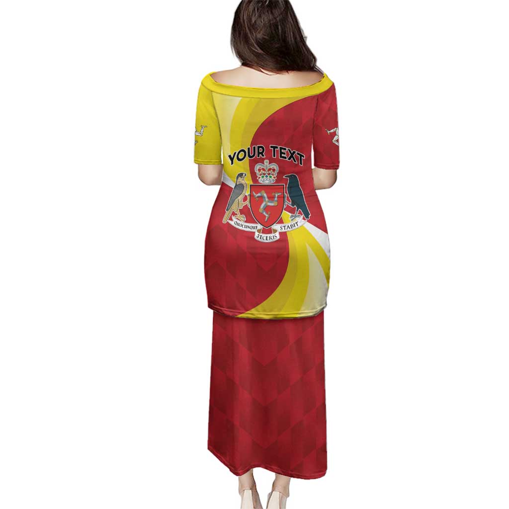 Personalized Isle of Man Family Matching Puletasi and Hawaiian Shirt Triskele Ny Tree Cassyn - Wonder Print Shop